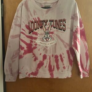 Warner Bros. Looney Tunes Pink Sweatshirt